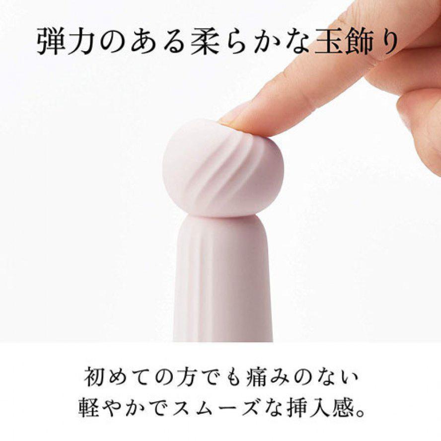 Tenga - Iroha Rin Hanakogane Clit Massager (Pink) - Clit Massager (Vibration) Non Rechargeable Durio.sg