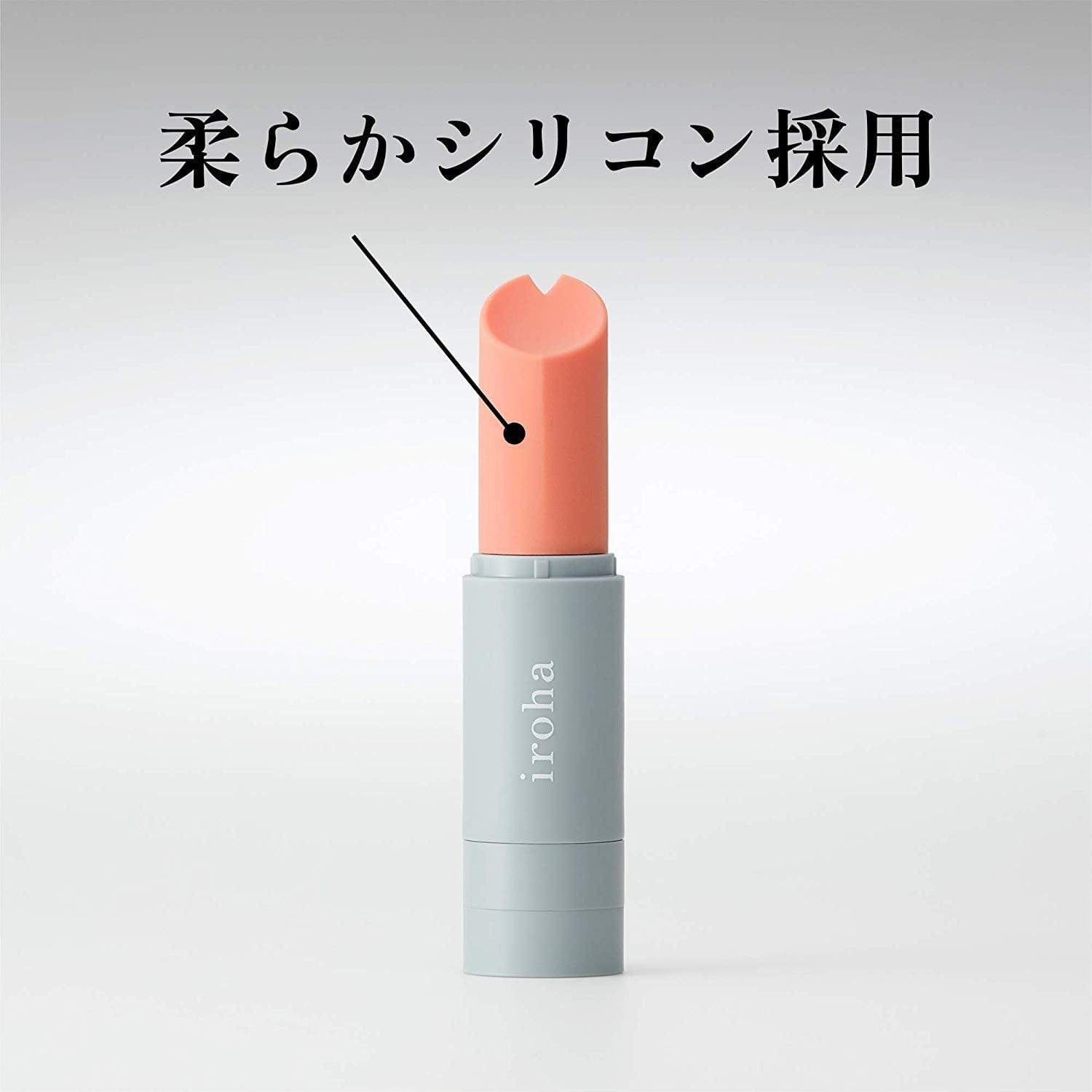 Tenga - Iroha Stick Discreet Vibrator (White/Pink) - Discreet Toys Durio.sg