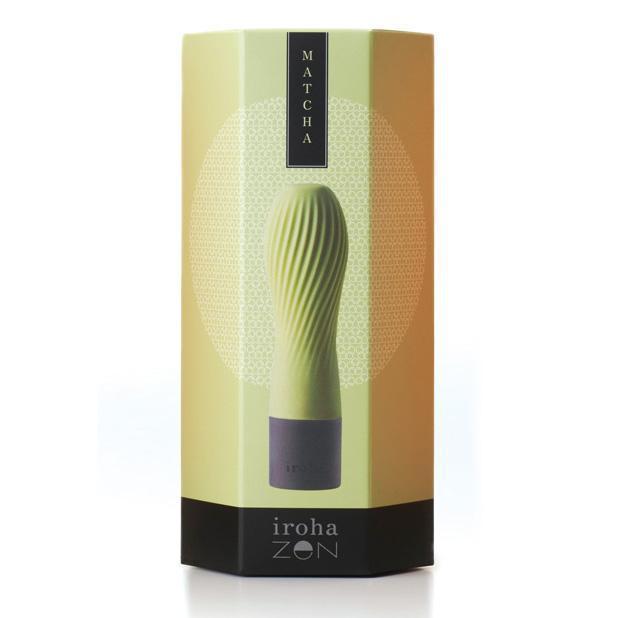 Tenga - Iroha Zen Matcha Clit Massager (Green) - Clit Massager (Vibration) Non Rechargeable Durio.sg