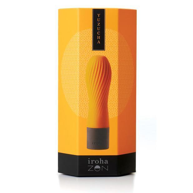 Tenga - Iroha Zen Yuzucha Clit Massager (Yellow) - Clit Massager (Vibration) Non Rechargeable Durio.sg