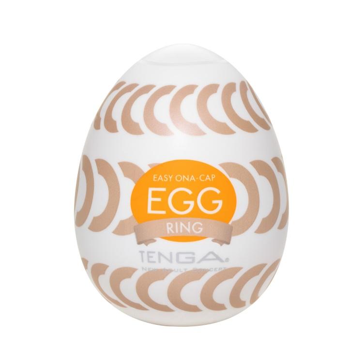 Tenga - Masturbator Egg Ring (Brown) - Masturbator Egg (Non Vibration) Durio.sg