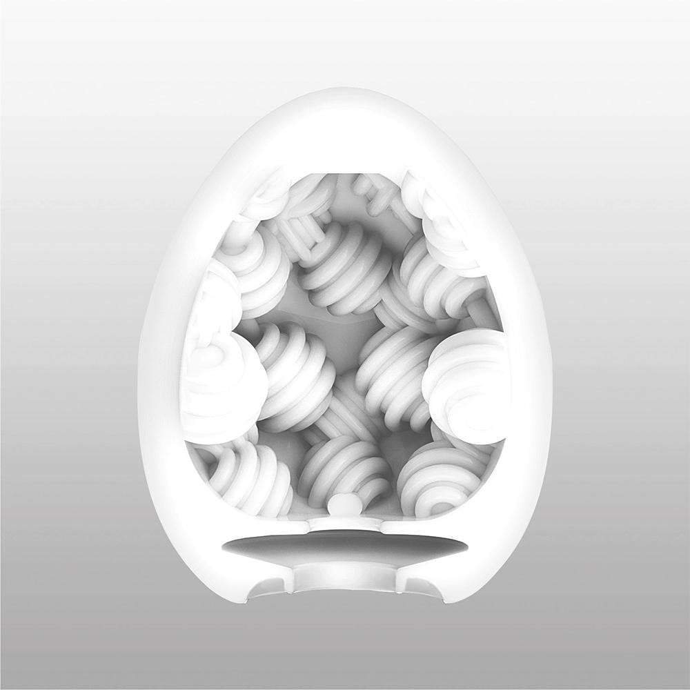 Tenga - Masturbator Egg Sphere (White) - Masturbator Egg (Non Vibration) Durio.sg