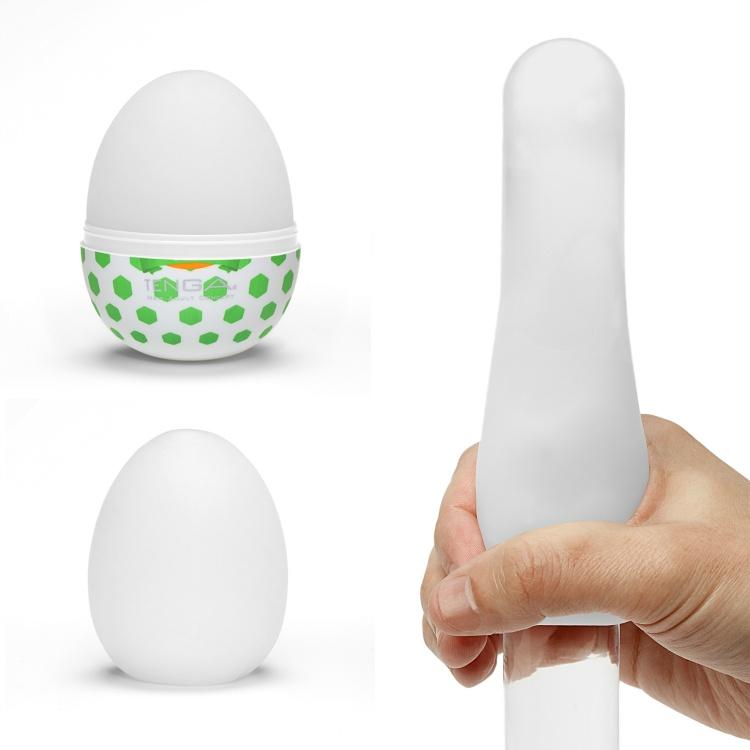 Tenga - Masturbator Egg Stud (Green) - Masturbator Egg (Non Vibration) Durio.sg