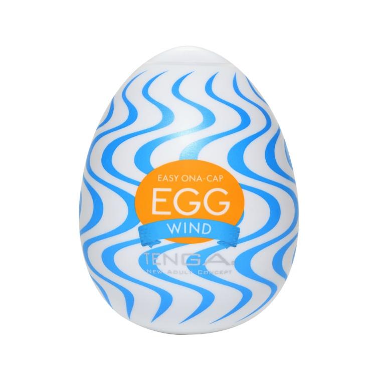 Tenga - Masturbator Egg Wind (Blue) - Masturbator Egg (Non Vibration) Durio.sg