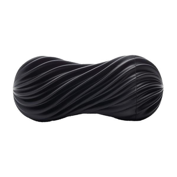 Tenga - Moova Reusable Cup Masturbator (Rocky Black) - Masturbator Soft Stroker (Non Vibration) Durio.sg