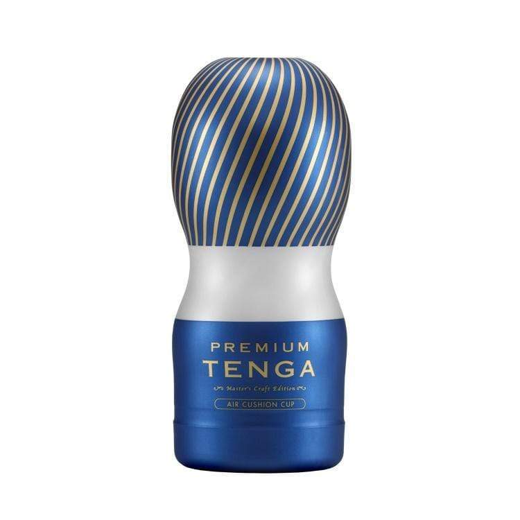 Tenga - Premium Tenga Air Cushion Cup Masturbator (Blue) - Masturbator Non Reusable Cup (Non Vibration) Durio.sg