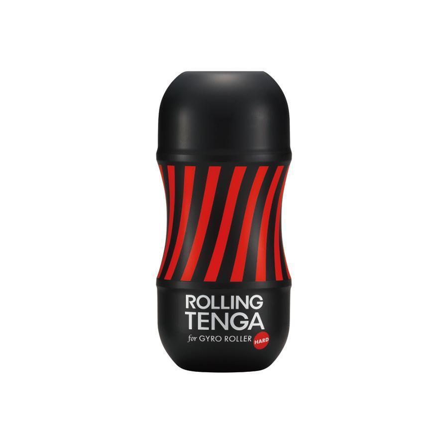 Tenga - Rolling Tenga Gyro Roller Cup Hard (Black) - Masturbator Resusable Cup (Non Vibration) Durio.sg