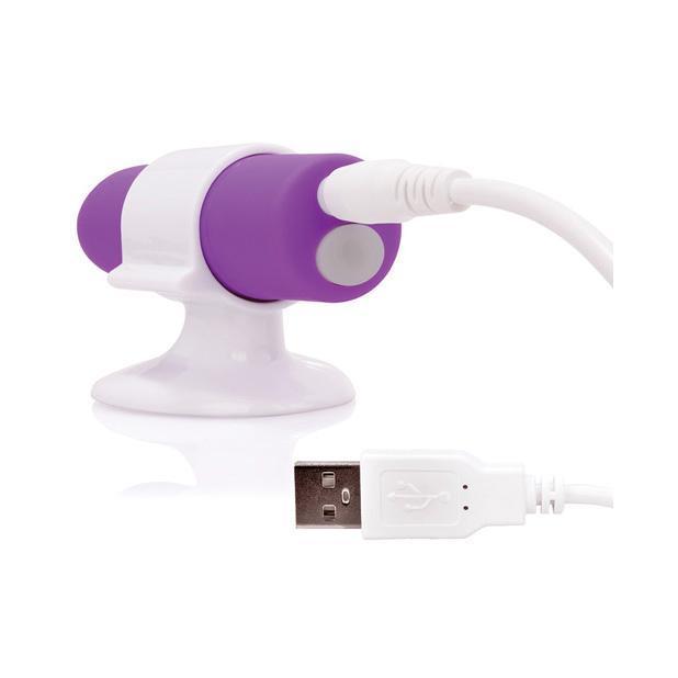 The Screaming O - Charged Positive Rechargeable Bullet Vibrator (Purple) - Bullet (Vibration) Rechargeable Durio.sg
