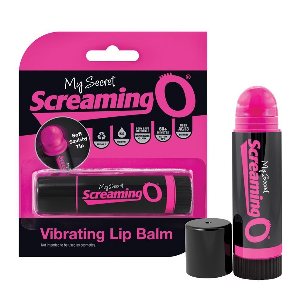 The Screaming O - Discreet Vibrating Lip Balm - Discreet Toys Durio.sg