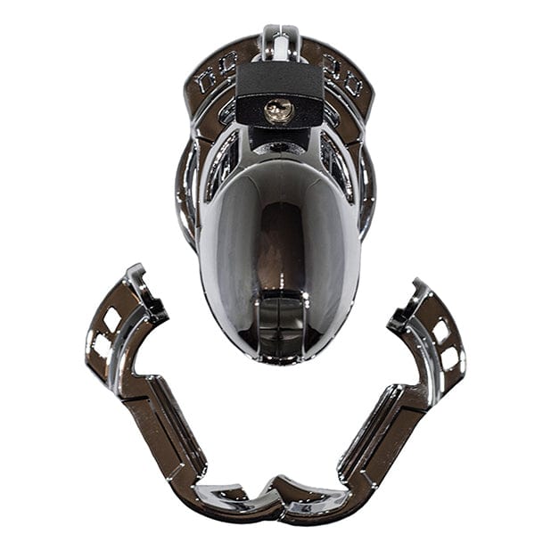 The Vice - Locked In Lust The Vice Chastity Cock Cage Standard (Chrome) - Metal Cock Cage (Non Vibration) Durio.sg
