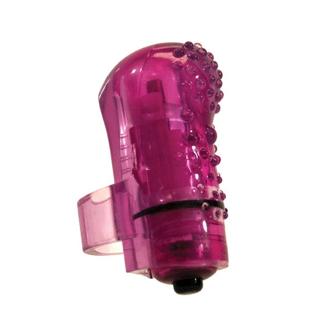 TheScreamingO - Fing Os Nubby Fun Finger Vibrator (Purple) - Clit Massager (Vibration) Non Rechargeable Durio.sg