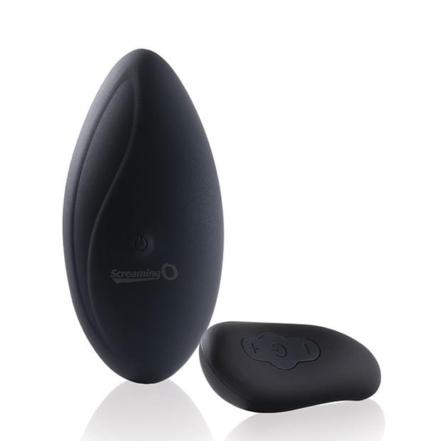 TheScreamingO - My Secret Premium Ergonomic Vibrating Remote Panty Set (Black) - Panties Massager Remote Control (Vibration) Rechargeable Durio.sg