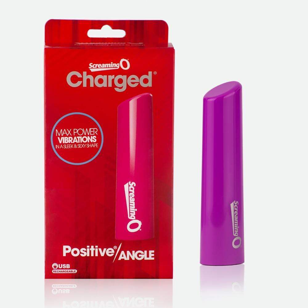 TheScreamingO - Positive Angle Rechargeable Bullet Vibrator (Pink) - Bullet (Vibration) Rechargeable Durio.sg