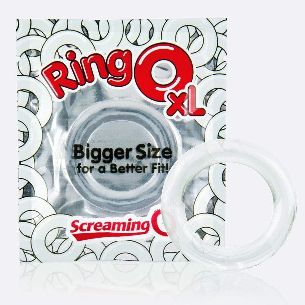 TheScreamingO - RingO XL Bigger Size Cock Ring (Clear) - Cock Ring (Non Vibration) Durio.sg