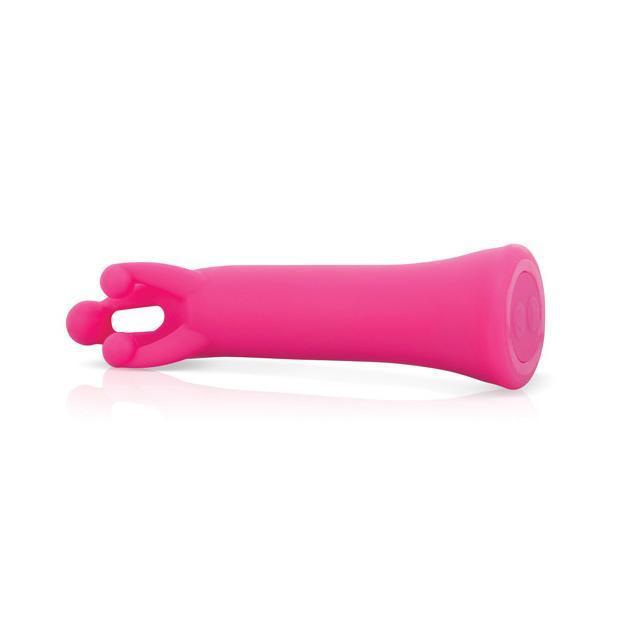 TheScreamingO - Tri-it Triple Contact Vibrating Clit Massager (Pink) - Clit Massager (Vibration) Rechargeable Durio.sg