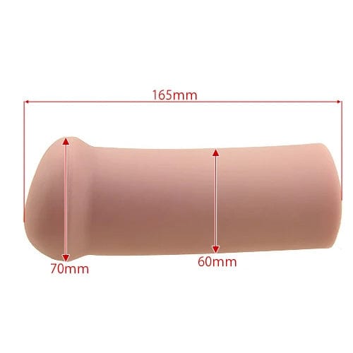 Tomax - Dolphin! Regular Hard Masturbator Onahole (Beige) - Masturbator Vagina (Non Vibration) Durio.sg