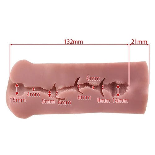 Tomax - Dolphin! Regular Masturbator Onahole (Beige) - Masturbator Vagina (Non Vibration) Durio.sg