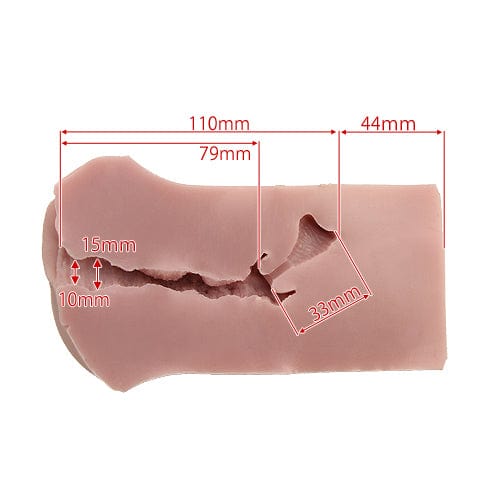 Tomax - Muses Arkhe Regular Masturbator Onahole (Beige) - Masturbator Vagina (Non Vibration) Durio.sg