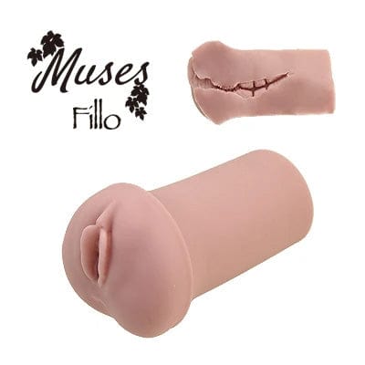 Tomax - Muses Fillo Regular Hard Masturbator Onahole (Beige) - Masturbator Vagina (Non Vibration) Durio.sg