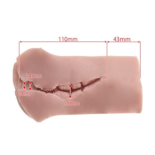 Tomax - Muses Fillo Rich Soft Masturbator Onahole (Beige) - Masturbator Vagina (Non Vibration) Durio.sg