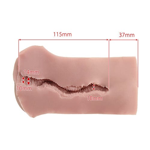 Tomax - Muses Kokalo Regular Hard Masturbator Onahole (Beige) - Masturbator Vagina (Non Vibration) Durio.sg