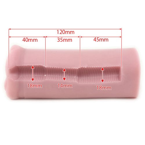 Tomax - Succubus 2.0 Standard Ripple Regular Hard Masturbator Onahole (Beige) - Masturbator Vagina (Non Vibration) Durio.sg