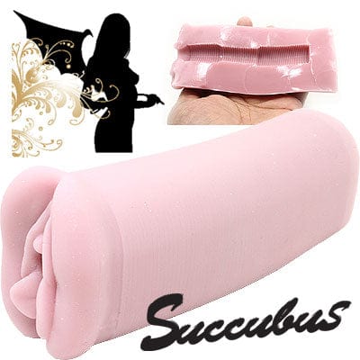 Tomax - Succubus 2.0 Standard Ripple Soft Masturbator Onahole (Beige) - Masturbator Vagina (Non Vibration) Durio.sg