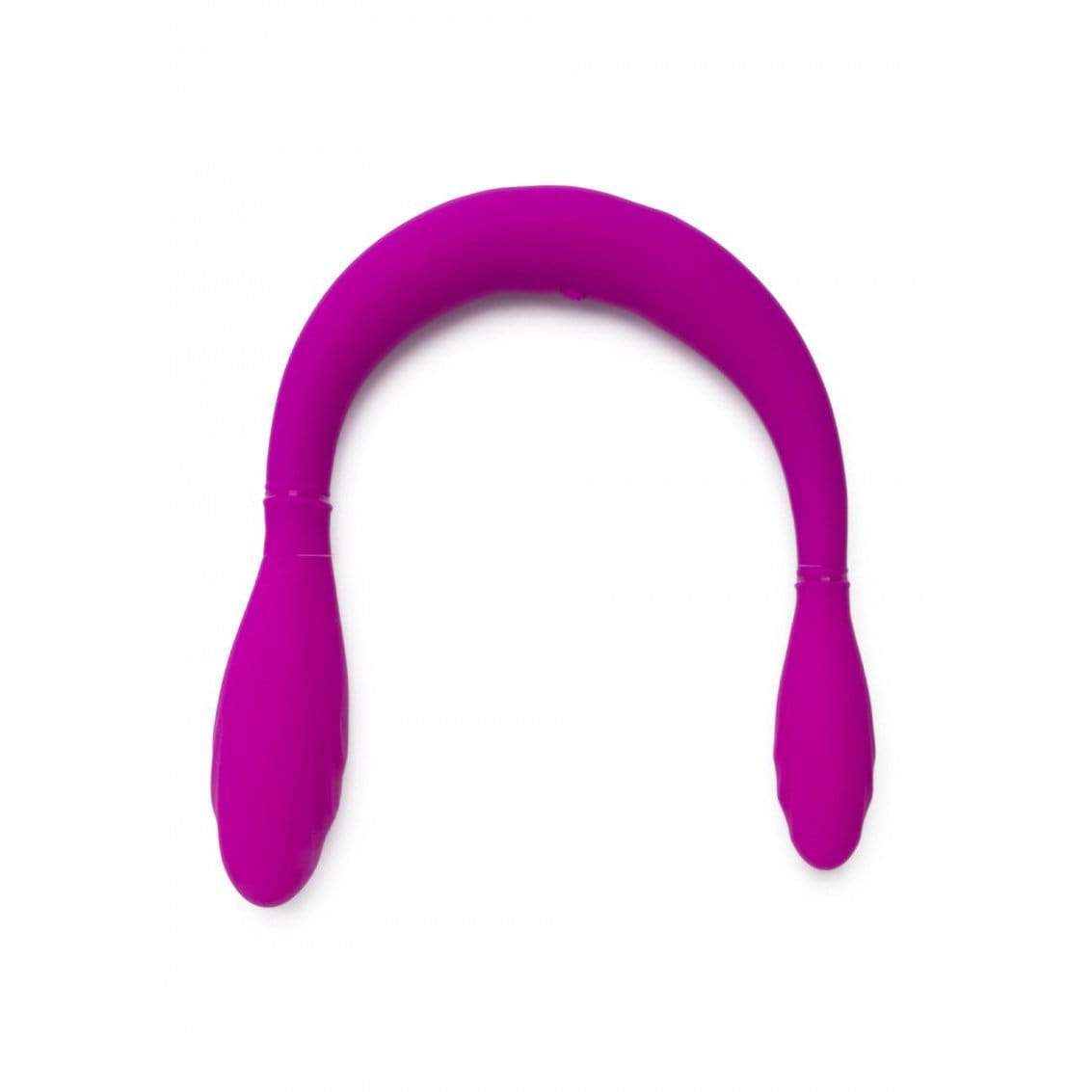 ToyJoy - Infinity Double Dildo Vibrator (Pink) - Double Dildo (Vibration) Rechargeable Durio.sg