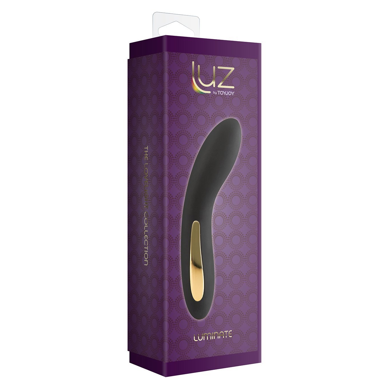 ToyJoy - Luz Luminate Vibrator (Black) - G Spot Dildo (Vibration) Rechargeable Durio.sg