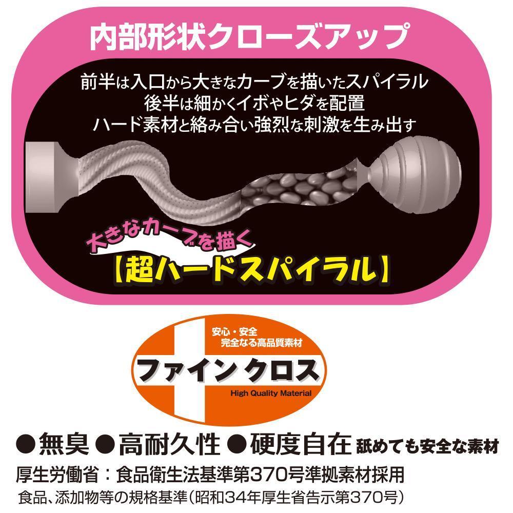 ToysHeart - Cyclist Girls Super Hard and Tight Onahole (Clear) - Masturbator Vagina (Non Vibration) Durio.sg