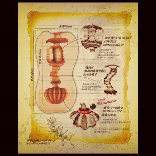 Toysheart - Alchemist Atelier Onahole (Beige) - Masturbator Vagina (Non Vibration) Durio.sg