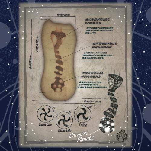 Toysheart - Astrologer Onahole 2 (Beige) - Masturbator Vagina (Non Vibration) Durio.sg