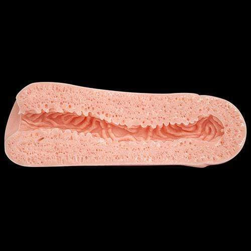 Toysheart - SI-X Type W Mimizusenbiki Onahole (Beige) - Masturbator Vagina (Non Vibration) Durio.sg