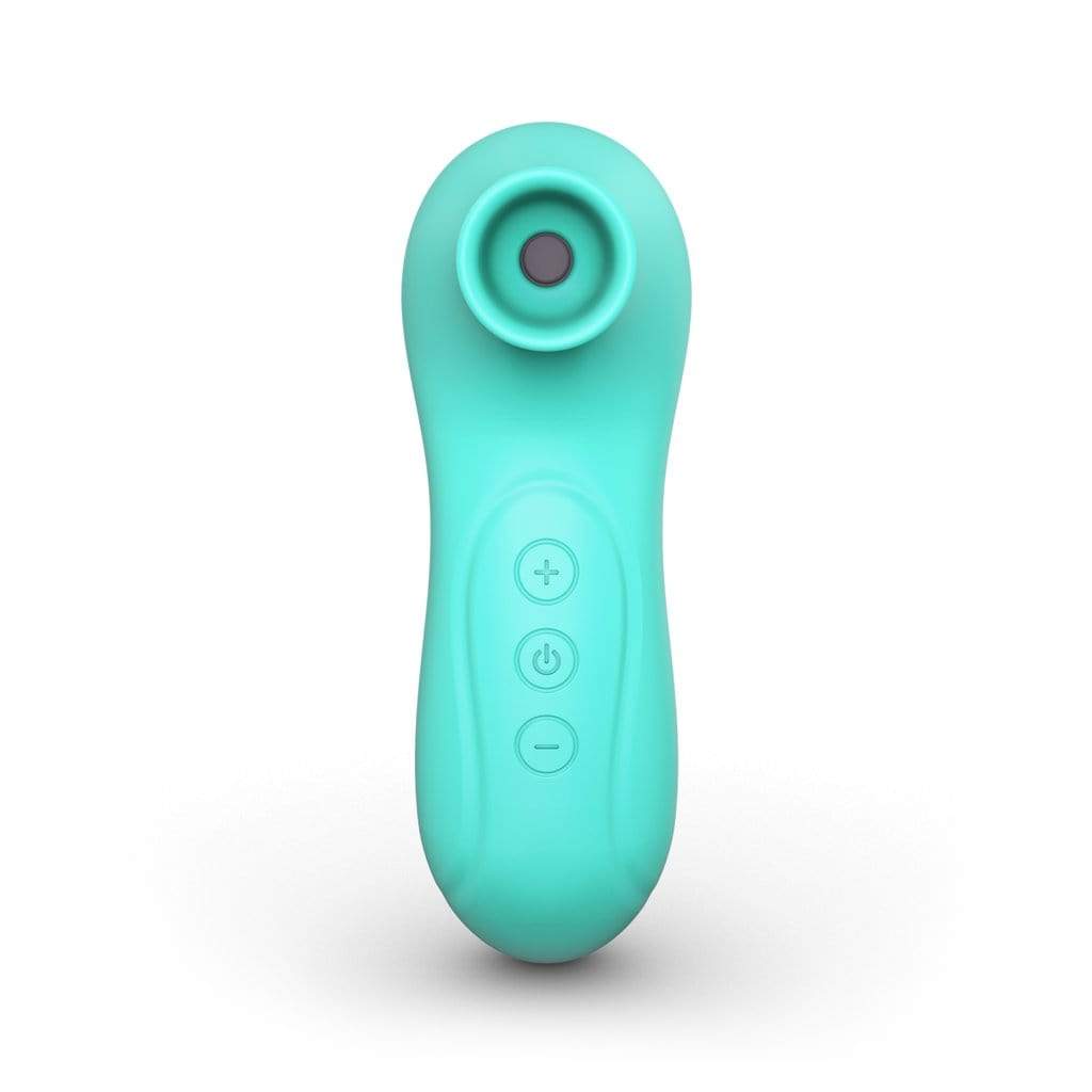 Tracy's Dog - C Cucumber Clitoral Air Stimulator Sucking Vibrator (Tiffany Blue) - Clit Massager (Vibration) Rechargeable Durio.sg