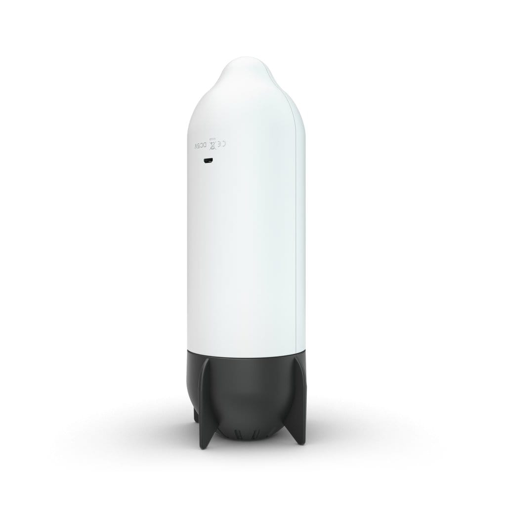 Tracy's Dog - Launch It Automatic Masturbator Cup (White) - Masturbator Soft Stroker (Vibration) Rechargeable Durio.sg