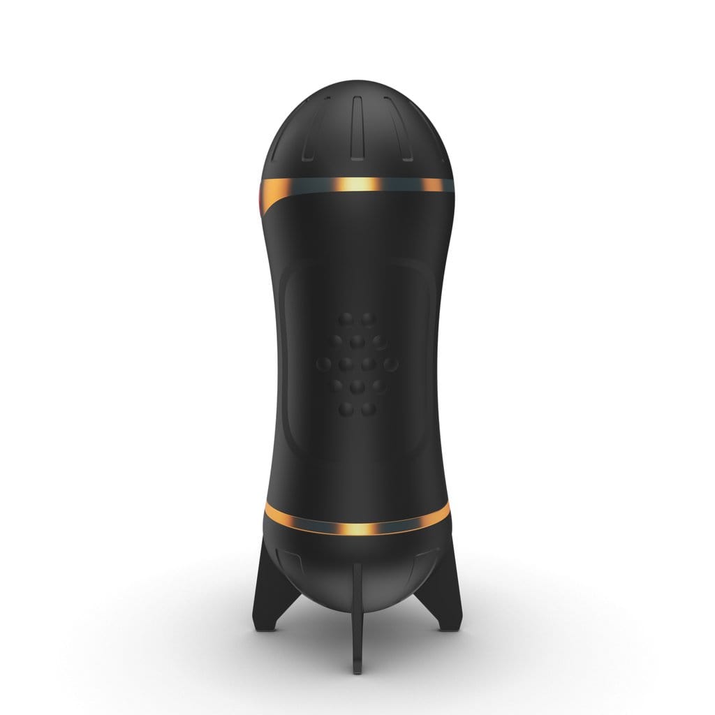 Tracy's Dog - Turboo Automatic Masturbator Cup (Black) - Masturbator Soft Stroker (Vibration) Rechargeable Durio.sg