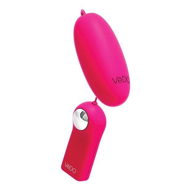 VeDO - Ami Remote Control Bullet Vibrator (Foxy Pink) - Wired Remote Control Egg (Vibration) Rechargeable Durio.sg
