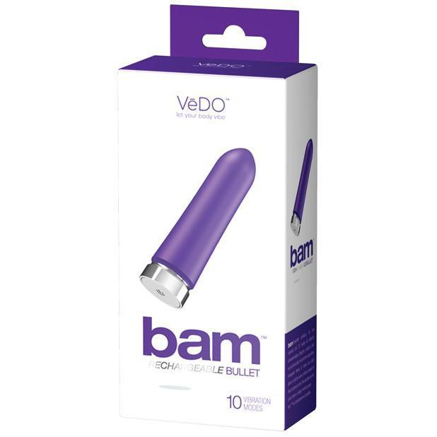 VeDO - BAM Rechargeable Bullet Vibrator (Into You Indigo) - Bullet (Vibration) Rechargeable Durio.sg