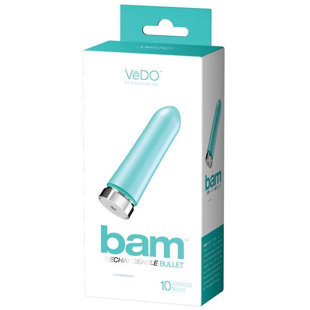 VeDO - BAM Rechargeable Bullet Vibrator (Tease Me Turquoise) - Bullet (Vibration) Rechargeable Durio.sg