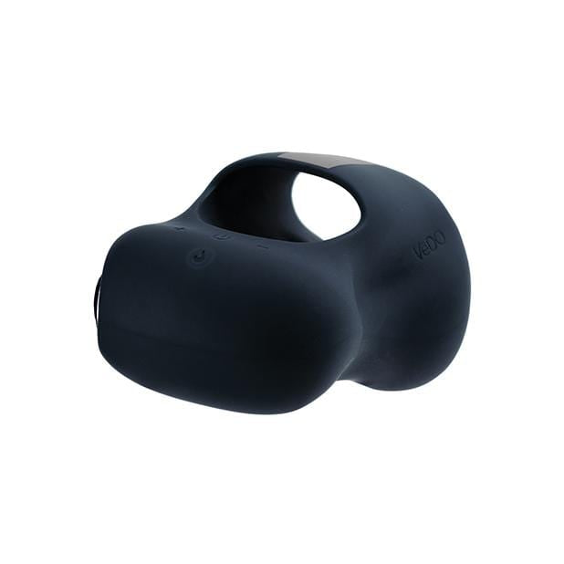 VeDO - Hot Rod Rechargeable Warming Masturbator (Just Black) - Masturbator Soft Stroker (Vibration) Rechargeable Durio.sg