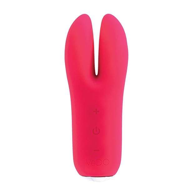VeDO - Kitti Rechargeable Dual Clit Massager (Foxy Pink) - Clit Massager (Vibration) Rechargeable Durio.sg