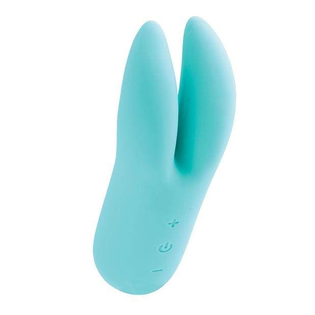 VeDO - Kitti Rechargeable Dual Clit Massager (Tease Me Turquoise) - Clit Massager (Vibration) Rechargeable Durio.sg