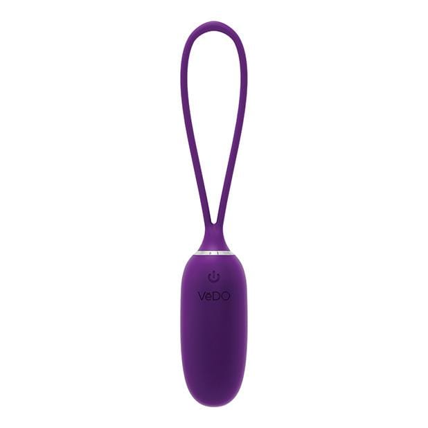 VeDO - Kiwi Remote Control Rechargeable Egg Vibrator (Deep Purple) - Wireless Remote Control Egg (Vibration) Rechargeable Durio.sg