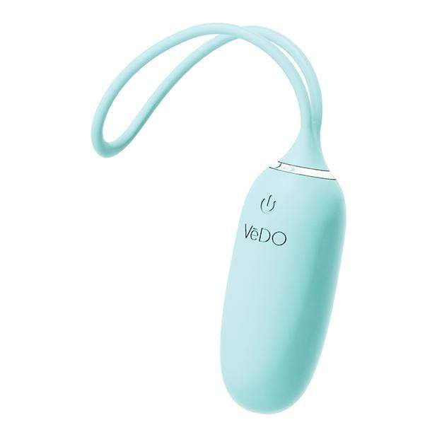 VeDO - Kiwi Remote Control Rechargeable Egg Vibrator (Tease Me Turquoise) - Wireless Remote Control Egg (Vibration) Rechargeable Durio.sg