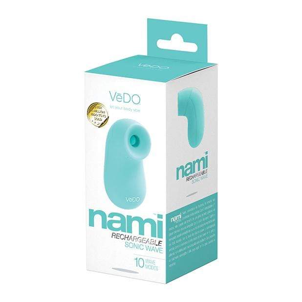 VeDO - Nami Rechargeable Sonic Clitoral Air Stimulator (Tease Me Turquoise) - Clit Massager (Vibration) Rechargeable Durio.sg