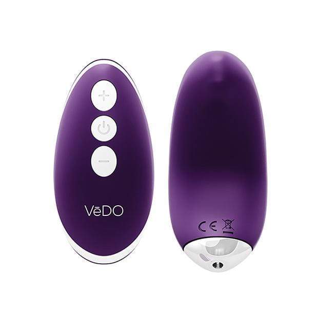 VeDO - Niki Remote Rechargeable Panty Vibe (Deep Purple) - Panties Massager Remote Control (Vibration) Rechargeable Durio.sg