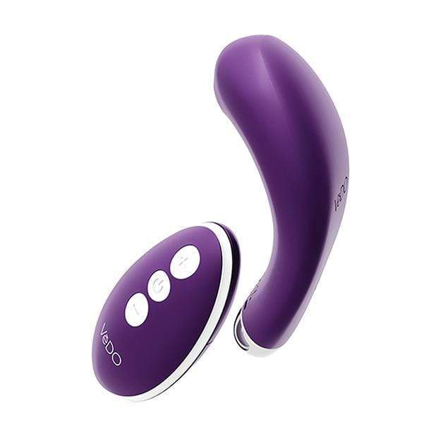 VeDO - Niki Remote Rechargeable Panty Vibe (Deep Purple) - Panties Massager Remote Control (Vibration) Rechargeable Durio.sg