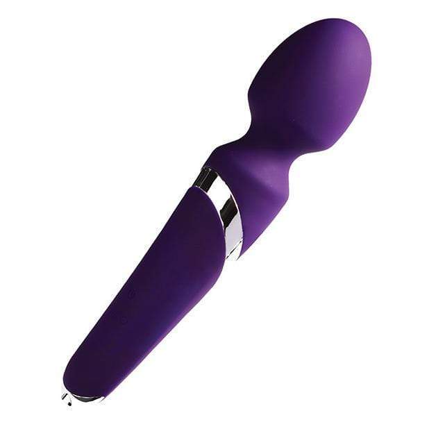 VeDO - Wanda Rechargeable Body Wand Massager (Deep Purple) - Wand Massagers (Vibration) Rechargeable Durio.sg