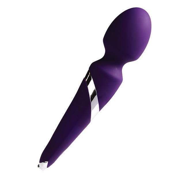 VeDO - Wanda Rechargeable Body Wand Massager (Deep Purple) - Wand Massagers (Vibration) Rechargeable Durio.sg