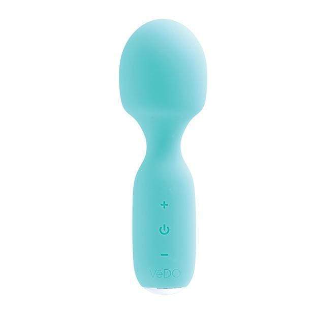 VeDO - Wini Rechargeable Mini Wand Massager (Tease Me Turquoise) - Mini Wand Massagers (Vibration) Rechargeable Durio.sg
